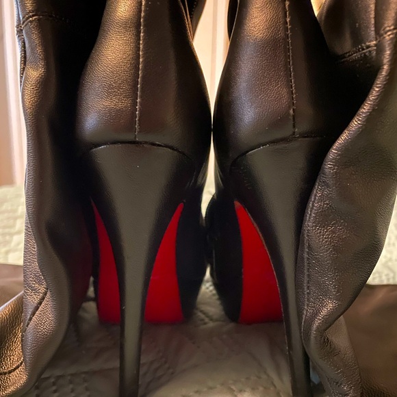Christian Louboutin Thigh High leather Boots